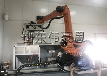 自動拆垛機器人+齒刀破包器